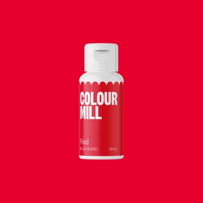 Afbeelding van Colour Mill Oil Blend Voedingskleurstof op Oliebasis Red 20ml