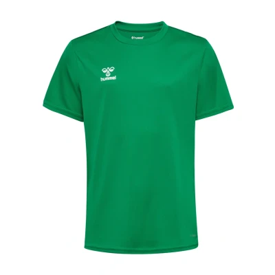 Afbeelding van Hummel Essential SS Tshirt basic voor kinderen, Maat: 152, Jelly bean