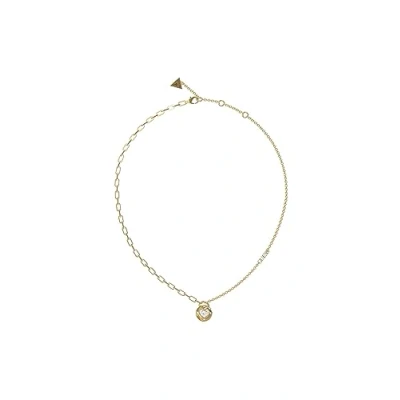 Afbeelding van Guess Rolling Hearts Ketting Yellow goldcoloured, Dames, Maat: One Size, gold coloured