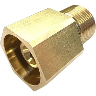 Afbeelding van M&amp;M Smartek Adapter geschikt voor/compatibel met Kärcher zoals Easy!Lock TR22, M22 x 1,5 AG etc. (adapter TR22 naar AG)