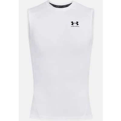 Afbeelding van Under Armour UA HG COMP SL HEAT GEAR Top, Heren, Maat: XS, White