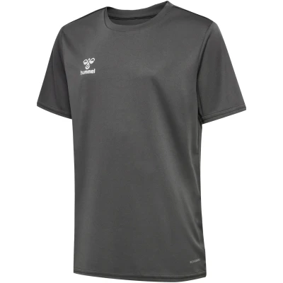 Afbeelding van Hummel Essential SS Tshirt basic voor kinderen, Maat: 140, Steel gray