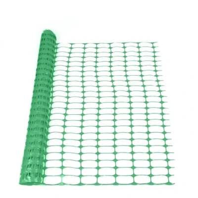 Afbeelding van KARAT Afsluithek groen Lengte: 50 meter Hoogte: 1 100g/m² materiaaldikte waarschuwingsnet, beschermingsnet begrenzingshek, veiligheidshek, bouwhek omheining van kunststof net