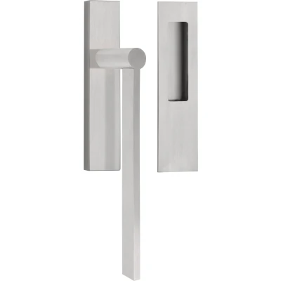 Afbeelding van Formani Hefschuifdeurbeslag Mathieu Bruls EDGY EG230Y incl. cilindergat PC69 mat RVS