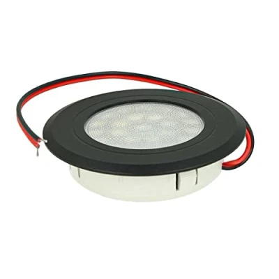 Afbeelding van LEDLUX FP3325 A Mini Verzonken Led Spotlight Dimbaar Touch Dimmer Aan Uit DC 12V 2,5W Rond gat 60mm (4500K, Zwart)