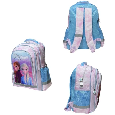 Afbeelding van Disney Frozen Rugzak schooltas 42 cm hoogte 3 vakken A4 map formaat Kwalitatief Hoogwaardig model