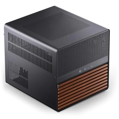Afbeelding van Jonsbo N5 (ITX, mATX, ATX, E XL ATX), PC behuizing, Zwart, Bruin