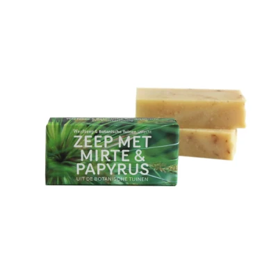 Afbeelding van Werfzeep Botanische tuinen Mirte &amp; Papyrus