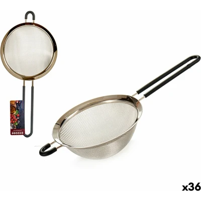 Afbeelding van Strainer Siliconen Roestvrij staal 10,5 x 5 26 cm (36 Stuks)