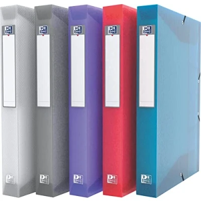 Afbeelding van ELBA Hawaï verzamelbox A4 40mm PP assorti pak 6 stuks