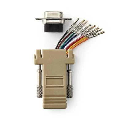 Afbeelding van Seriële Adapter D SUB 9 Pins Female RJ45 Nedis