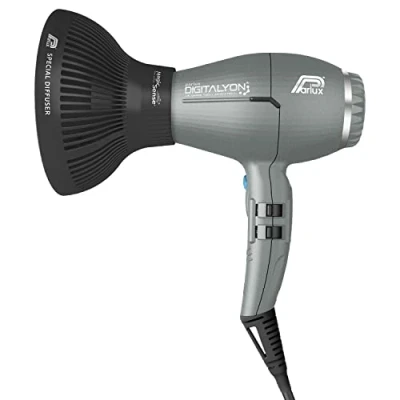 Afbeelding van Parlux Föhn Digitalyon inclusief diffuser Glitter grey