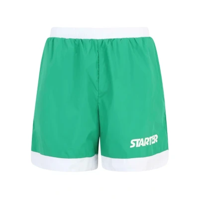 Afbeelding van Starter Black Label Heren Retro Shorts, groen (c.green), L