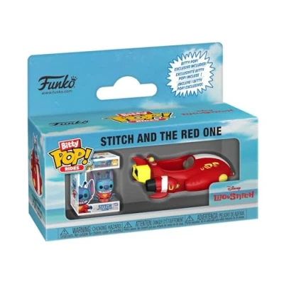 Afbeelding van Lilo &amp; Stitch and The Red One (Bitty Pop! Ride) vinylfiguur Funko standaard