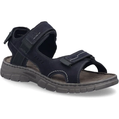 Afbeelding van Josef Seibel Outdoorsandalen, Heren, Maat: 41, Indigo kombi Leer