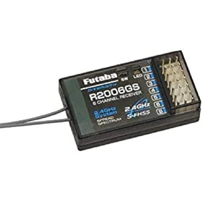 Afbeelding van Futaba 6 kanaals ontvanger R2006GS 2,4 GHz Aansluitsysteem