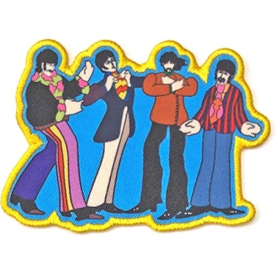 Afbeelding van The Beatles Yellow Submarine Sub Band Patch Multicolours