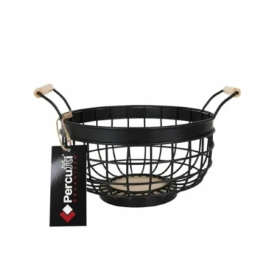 Afbeelding van Fruitschaal Percutti Zwart (2 Stuks)