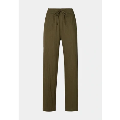 Afbeelding van ONLY Onltizana Loose Pants Broek, Dames, Maat: Small, Grape leaf