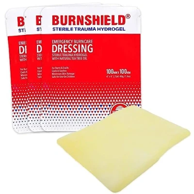 Afbeelding van Burnshield 4&quot; X Burn Dressing, Steriel 3 Count