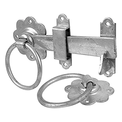 Afbeelding van Bulk Hardware BH01808 150 mm deurring, verzinkt/wit