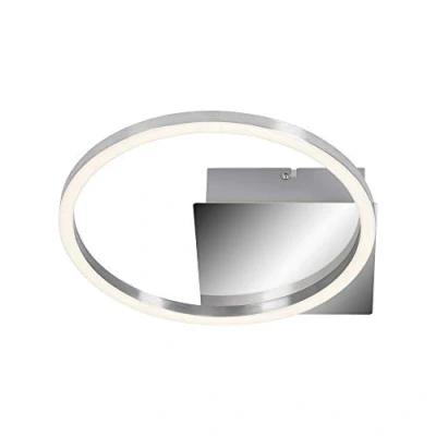 Afbeelding van Briloner Leuchten LED plafondlamp, plafondlamp dimbaar, incl. geheugenfunctie, 7,5 watt, 750 lumen, 3.000 Kelvin, chroom aluminium