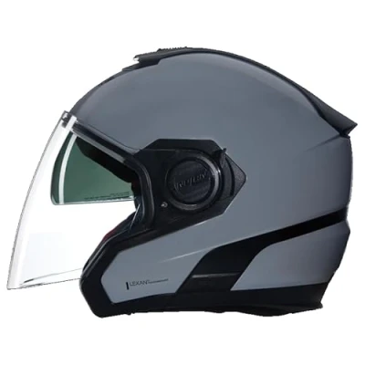 Afbeelding van Nolan N40 5 06 Classico N Com Jet Helm, grijs, afmeting 2XS voor man