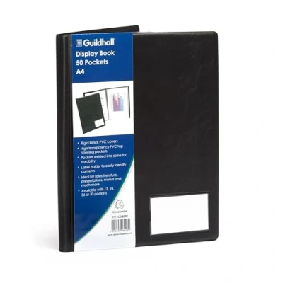 Afbeelding van Showalbum Guildhall premium PVC 50 tassen 100 zichten A4 Exacompta