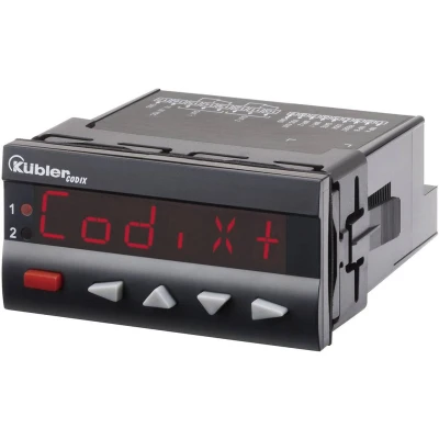 Afbeelding van Kübler Automation Voorinstelbare teller Codix , Inbouwmaten 92 x 45 mm, 90 260 V/AC