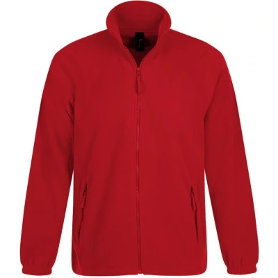 Afbeelding van SOLS Heren North Full Zip Outdoor Fleece Jacket (Rood)