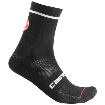 Afbeelding van Fietssok Castelli Entrata 13 Sock Black Schoenmaat 36 39