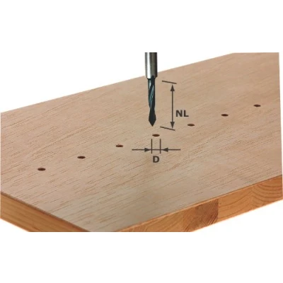 Afbeelding van Festool Accessoires HW S8 D5/30 Doorgangsboor 491064