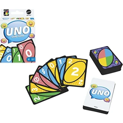 Afbeelding van Mattel Games GXV52 UNO Iconic Series 2010 kaartspel voor spelers, vanaf 7 jaar