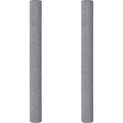 Afbeelding van vidaXL Antislip schildersvlies 2 st 515 cm 280 g/m² grijs