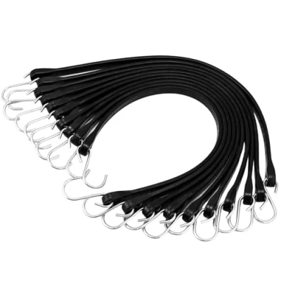 Afbeelding van VEVOR spanrubber met haak spantouw bagagerubber expander fiets 50 stuks 53cm
