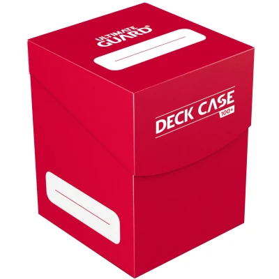 Afbeelding van Ultimate Guard Standard Size Deck Case 100+: Red
