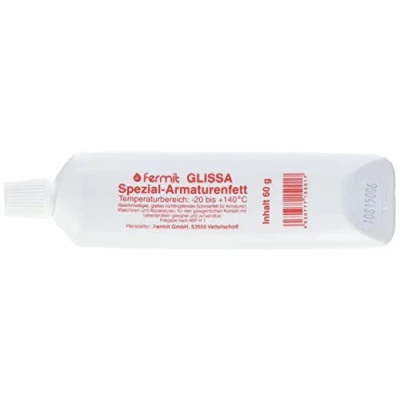 Afbeelding van Stabilo Sanitaer Spezial Glissa Kraanvet, 60 g buis, waterkraanvet geschikt voor levensmiddelen, temperatuurbestendig 20 tot +140 C, smeervet drinkwaterleidingen