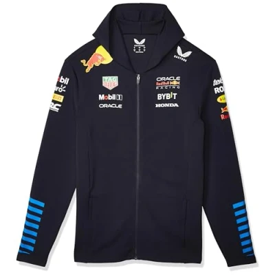 Afbeelding van Castore Red Bull Racing F1 2024 Team Sweatshirt met capuchon voor heren, Nachthemel, XXL