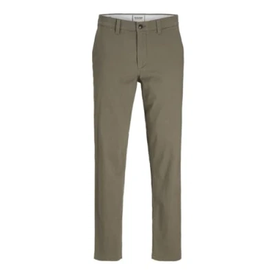 Afbeelding van JACK &amp; JONES Jpstkane Jjdave chinobroek voor heren, Dusty Olive, 31W x 36L