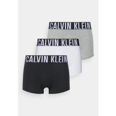 Afbeelding van Calvin Klein Underwear Intense Power Trunk 3 PACK Onderbroeken, Heren, Maat: Large, Black/grey heather/white