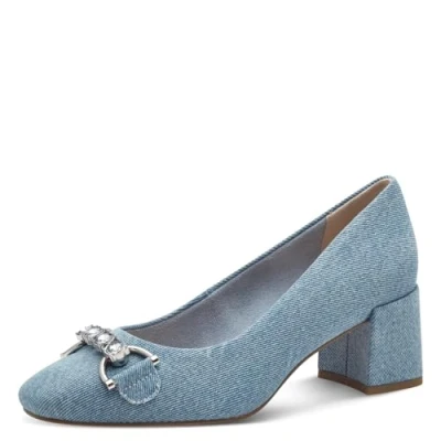 Afbeelding van Marco Tozzi Dames 2 22428 44 pumps, Lite Blute Jeans, 39 EU, EU
