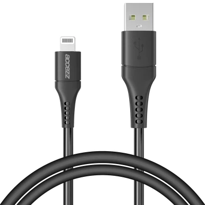 Afbeelding van Lightning naar USB kabel 1 Meter van Accezz / Zwart