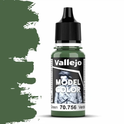 Afbeelding van Vallejo 70756 Model Color Splinter Green Acryl 18ml Verf flesje
