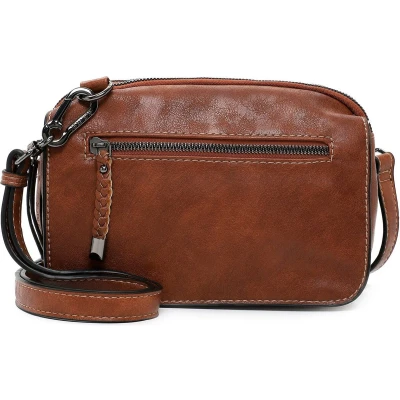 Afbeelding van SURI FREY Schoudertas Lissy Crossover Bag Cognac Bruine