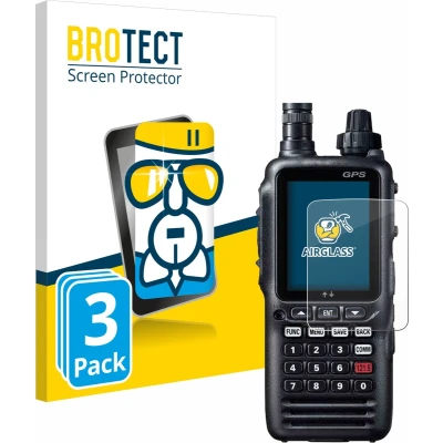 Afbeelding van BROTECT Glas Screen Protector voor Yaesu FTA 850L (3 Stuks) Schermbeschermer [9H Hardheid, Beschermglas Folie niet Gehard Glas]