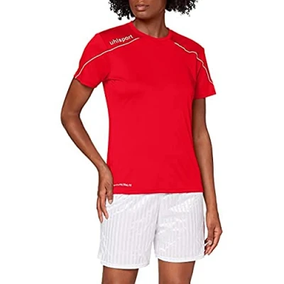Afbeelding van Uhlsport Stream 22 Shirt Korte Mouw Dames Rood / Wit Maat: S
