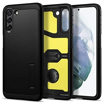 Afbeelding van Spigen Tough Armor Case Compatibel met Galaxy S21 Plus Hoesje Zwart
