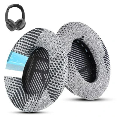 Afbeelding van Wzsipod Cooling Gel QuietComfort 35 / QC 35ii vervangende oorkussens voor Bose hoofdtelefoon, compatibel met QC45 QC35 QC25 QC2 QC15/Around Ear 2 AE2i AE2w/SoundTrue &amp; SoundLink Series (grijze