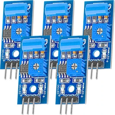 Afbeelding van AZDelivery 5 x SW420 Vibration Shaker Sensor Module compatibel met Arduino inclusief E Book!