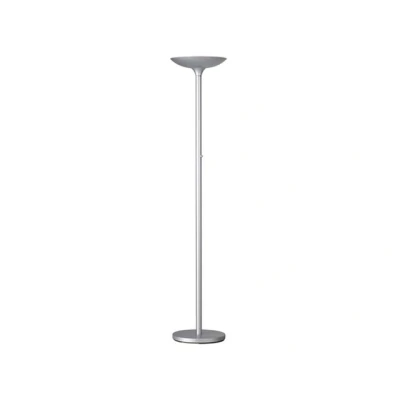 Afbeelding van UNILUX Varialux LED vloerlamp metallic grijs